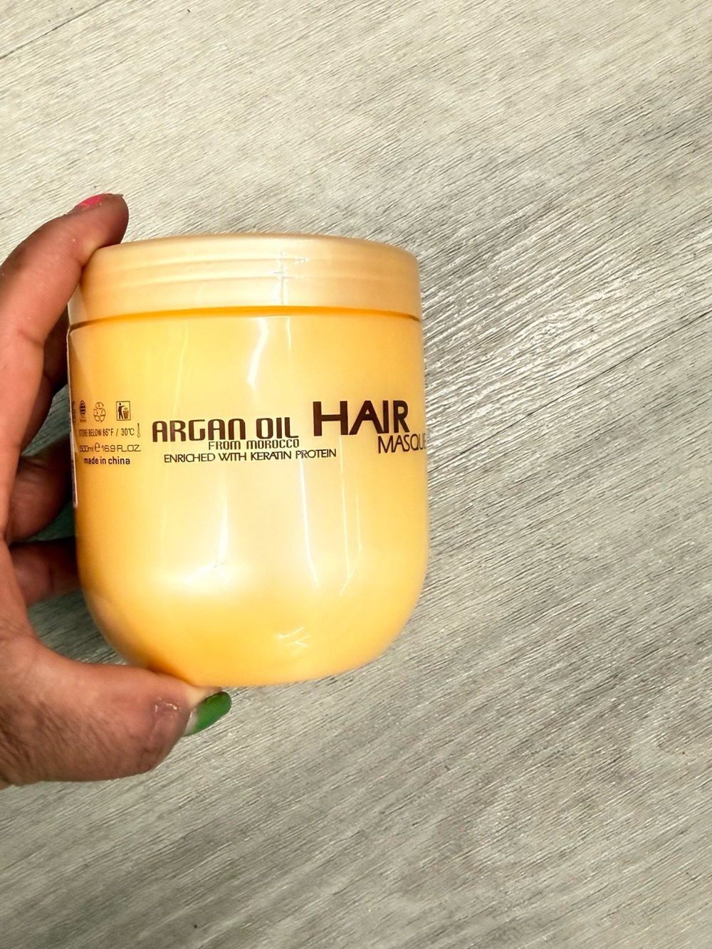Aragonnoul for curly hair cream
